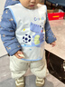 光多拉 儿童罩衣婴儿吃饭围兜宝宝防水易清洗无袖罩衣防溅衣2件装 实拍图