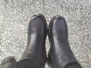 强人女靴羊毛保暖休闲棉鞋头层牛皮轻便厚底防寒靴子 JDC730129 黑 40 实拍图