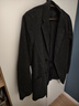 优衣库男装女装绒面针织茄克/西装外套夹克481006 08 深灰色 S /165/84A 实拍图