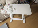 宜家（IKEA）BOLLSIDAN波席当移动床边桌升降桌简易电脑桌书桌 笔记本支架白色 实拍图