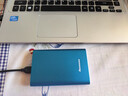 纽曼（Newsmy）500GB 移动硬盘机械 金属明月系列  USB3.0  2.5英寸 宝石蓝 112M/S 稳定耐用 大U盘 实拍图