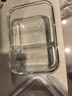 GLASSLOCK进口钢化玻璃保鲜盒上班带饭微波炉加热分隔食品级饭盒670ml 实拍图