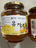 全南蜂蜜柚子茶1000g 韩国进口果酱 冲调饮品节日礼品 类目TOP 实拍图