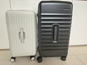 美旅箱包行李箱20英寸深仓拉杆箱多彩旅行箱果冻箱灰白色BB5trunk密码箱包 实拍图