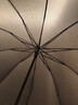 天堂 双人雨伞三折 雨伞加大加固三折晴雨伞全钢十骨大伞 乌木黑 实拍图