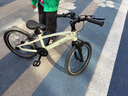 KinderKraftKK儿童自行车4-6-12岁学生单车青少年男女孩生日礼物山地车18寸绿 实拍图
