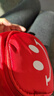 【爆款】男女单肩斜挎包新款儿童胸包卡通可爱轻便斜挎迷你背包 红色【活动款1个装】 实拍图