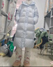 森马（Semir）陈都灵同款羽绒服女90绒长款三防冬宽松连帽外套简约109724113001 实拍图