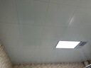 美的（Midea）集成吊顶铝扣板300x300厨房卫生间吊顶天花板上门包安装材料全套 【5㎡-含辅料】30*30亚白 实拍图