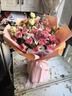 馨仪鲜花速递玫瑰花康乃馨花束送妈妈长辈礼物全国鲜花同城配送 19朵康乃馨百合混搭花束 实拍图