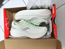 Saucony索康尼火鸟4跑鞋女透气减震支撑跑步鞋慢跑运动鞋 浅绿  38.5  实拍图