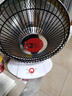 骆驼（CAMEL） 小太阳取暖器家用烤火炉办公室桌面暖脚神器台式暖风机母婴浴室小型烤火电暖器电热扇 两米线+植绒中号600W碳纤发热（延保5年） 实拍图
