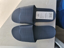 乐拖浴室拖鞋男夏季室内家用洗澡防滑情侣居家居软底简约凉拖鞋女夏天 藏青色 40-41 (适合39-40的脚穿) 实拍图