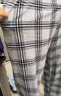 南极人【100%纯棉】男士睡裤男格子长裤大码可外穿宽松休闲家居裤 实拍图