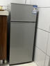 新飞冰箱小型租房用 一级能效冷 藏冷冻两用1-2人家用小冰箱 出租房双门电冰箱办公室两门 86A138LS 银色一级能效【高性价比】 实拍图