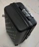 米家小米行李箱24英寸拉杆箱大容量旅行箱万向轮密码箱男女皮箱子黑色 实拍图