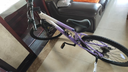 福特山地自行车男士成人女青少年学生变速单车 LM390 星空白紫M码30速 实拍图