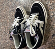 VISION STREET WEAR官方 STICK复古经典低帮翻毛皮帆布鞋运动休闲板鞋男女多色 经典黑 41 实拍图