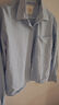 优衣库女装男装牛津纺箱型条纹衬衫/长袖合作款新款479975 483601 479975/61水蓝色 S 实拍图