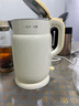 九阳（Joyoung）热水壶烧水壶电水壶 双层壶体316L不锈钢 一体无缝内胆 1.5L家用0胶水电水壶 K15FD-W115 实拍图