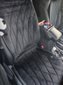 马路诚品【石墨烯超导速热】汽车加热坐垫座椅车载电加热车用后排轿车冬季 黑-石墨烯芯+速热取暖（双座） 实拍图