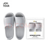 JOYTOUR旅行便携拖鞋可家用待客酒店防滑拖鞋洗澡居家拖鞋灰色44-45 实拍图