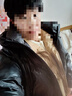 鸭鸭（YAYA）高端羽绒服女新款时尚冬季韩版连帽大口袋保暖情侣加厚防寒外套MY 黑色 M /160 实拍图