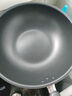 炊大皇炒锅易洁平底不粘锅少油烟炒菜锅32cm电磁炉通用绮丽二代B50069H 实拍图