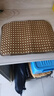 冰丝坐垫夏季凉垫夏天办公室椅子垫透电脑椅凉席防滑椅垫 玉格藤 30*40cm【1个装】 实拍图