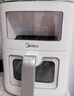 美的（Midea）空气炸锅免翻面易用双旋钮 家用实用大容量5.3L 多功能空气炸锅蒸烤一体 金属内腔  MF-KZE535J5 实拍图