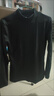 秋冬季双面绒半高领长袖t恤男士德绒秋衣内搭中领打底衫保暖上衣 【工厂直销特价清仓】高领德绒灰色 L 建议体重95-110斤可穿 实拍图