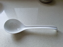 斯凯绨（Sky Top）大号汤勺陶瓷饭勺子餐勺骨瓷家用酒店餐具纯白亨利大调羹1件装 实拍图
