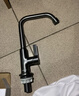 九牧（JOMOO）厨房水龙头 轻奢7字型水槽洗菜盆单冷水龙头77029-719/HBS-1 实拍图