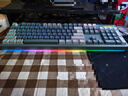 雷神（ThundeRobot）K104S 104键有线机械键盘 RGB背光键盘 电脑游戏笔记本办公家用全键热插拔无畏契约 蓝韵 青轴 实拍图