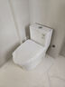 九牧（JOMOO）11396-2-1/31KB-1抗菌一级水效坐便器暴风虹吸式节水马桶305坑距 实拍图