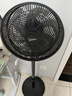 美的（Midea）【超级单品】七叶轻音立式电风扇家用柔风落地扇台式桌面小型风扇大风量节能摇头宿舍电扇 SAF30AB 实拍图