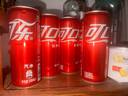 可口可乐（Coca-Cola）碳酸汽水摩登罐饮料330ml*6罐 实拍图