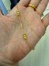 周生生黄金足金万字项链百搭素链女款95490N计价 50厘米5.2克 实拍图
