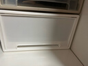 抽屉式收纳箱塑料透明衣柜收纳盒衣物储物柜子衣服收纳神器整理箱 37*25*14cm 【13L】 白色透明/一个装 实拍图