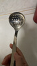 美厨（maxcook）304不锈钢火锅勺 汤勺漏勺两件装 加厚加长 长柄MCCU427 实拍图