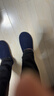 内泊（NEIBO）【超舒服】乳胶棉拖鞋男冬季女室内家居大码防滑防臭保暖羊毛灰44 实拍图