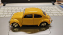 中精质造黄色复古甲壳虫儿童合金玩具车男孩大众小汽车模型仿真摆件回力车 1:36甲壳虫合金模型/1967复刻版 实拍图