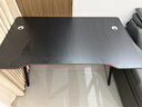奥伦福特  电脑桌台式家用电竞游戏桌办公书桌简约书房写字桌子 碳纤维纹路单桌-120*70 升级款电竞桌 实拍图