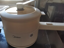 美的（Midea）电煮锅 小电锅 电蒸锅 长柄 宿舍小锅 多功能辅食锅 学生宿舍泡面XZE2017 1.6L配蒸笼【国家补贴】 实拍图