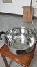 爱仕达（ASD）汤锅 304不锈钢小汤锅 蒸锅复底炖煮锅 20CM燃气电磁炉通用奶锅B1 实拍图