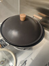 苏泊尔（SUPOR）有钛铁不粘 无涂层炒锅34cm锤纹铁锅燃气电磁炉炒菜锅EC34AYT02 实拍图