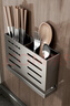 YWEEL厨房筷子笼置物架壁挂式多功能勺子筷子刀具收纳盒挂式沥水筷筒 实拍图