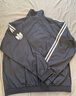 adidas情侣款复古风梭织立领夹克外套男女秋季阿迪达斯官方三叶草 深灰   XL 实拍图