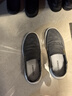 天美意男鞋舒适懒人软底帆布鞋一脚蹬男休闲布鞋 灰色 43 实拍图