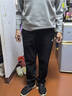 匹克针织运动裤男冬季跑步加绒梭织长裤休闲裤运动服男直筒裤束脚裤子 【秋冬加绒直筒裤4011】黑色 L (175) 实拍图